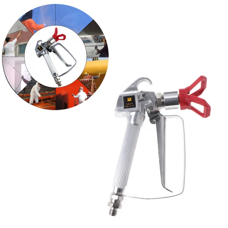 Пистолет-распылитель TOOZO 3600PSI безвоздушная высокого давления для краски с соплом для Graco Wagner Titan Пистолет-распылитель TOOZO 3600PSI безвоздушная высокого давления для краски с соплом для Graco Wagner Titan