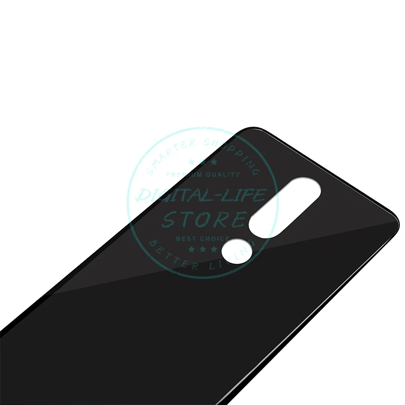 Оригинал для Nokia 5 1 Plus/Nokia X5 задняя крышка батарейного отсека стекло + пластиковая