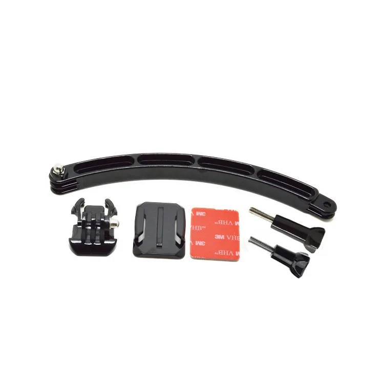 Шлем изогнутой формы селфи с подвижным основанием + 3M пластик 2 длинных винта |