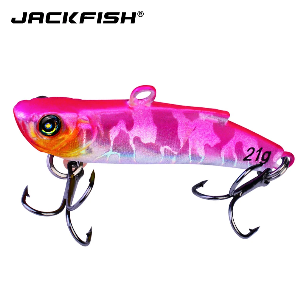 JACKFISH 1 шт. металлическая рыболовная приманка в виде ложки 21 г свинцовые
