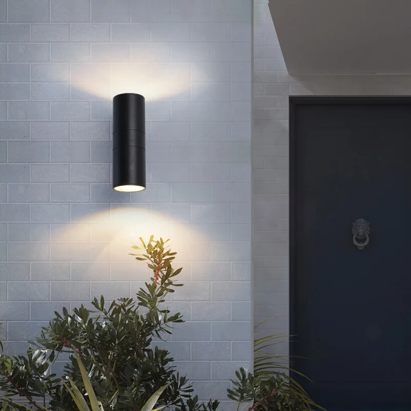 LukLoy LED Outdoor Wall Light Nordic Modern Minimalist Waterproof Lamp Courtyard Garden Portico Hotel Creative Corridor | Лампы и