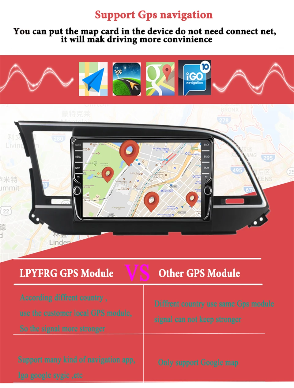 " ips Android 9,1 автомобильный DVD 2 Din Авторадио для Hyundai Elantra Avante мультимедиа FM gps Навигация стерео карта