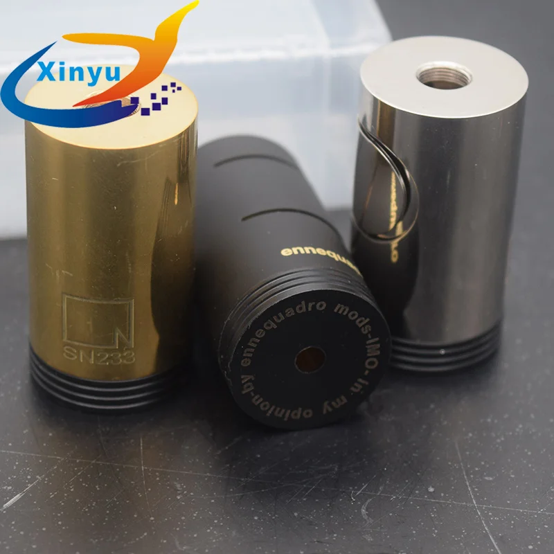 Ennequadro mod 22 мм 18350 Аккумуляторный механический мод против Hellfire V6 Vape Corinne Mod fit kayfun lite