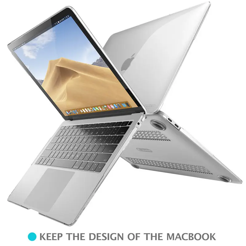 Для MacBook Air 13 дюймов Чехол выпуска A1932 с дисплеем retina подходит для Touch ID i-Blason гладкий прозрачный мраморный Твердый Чехол