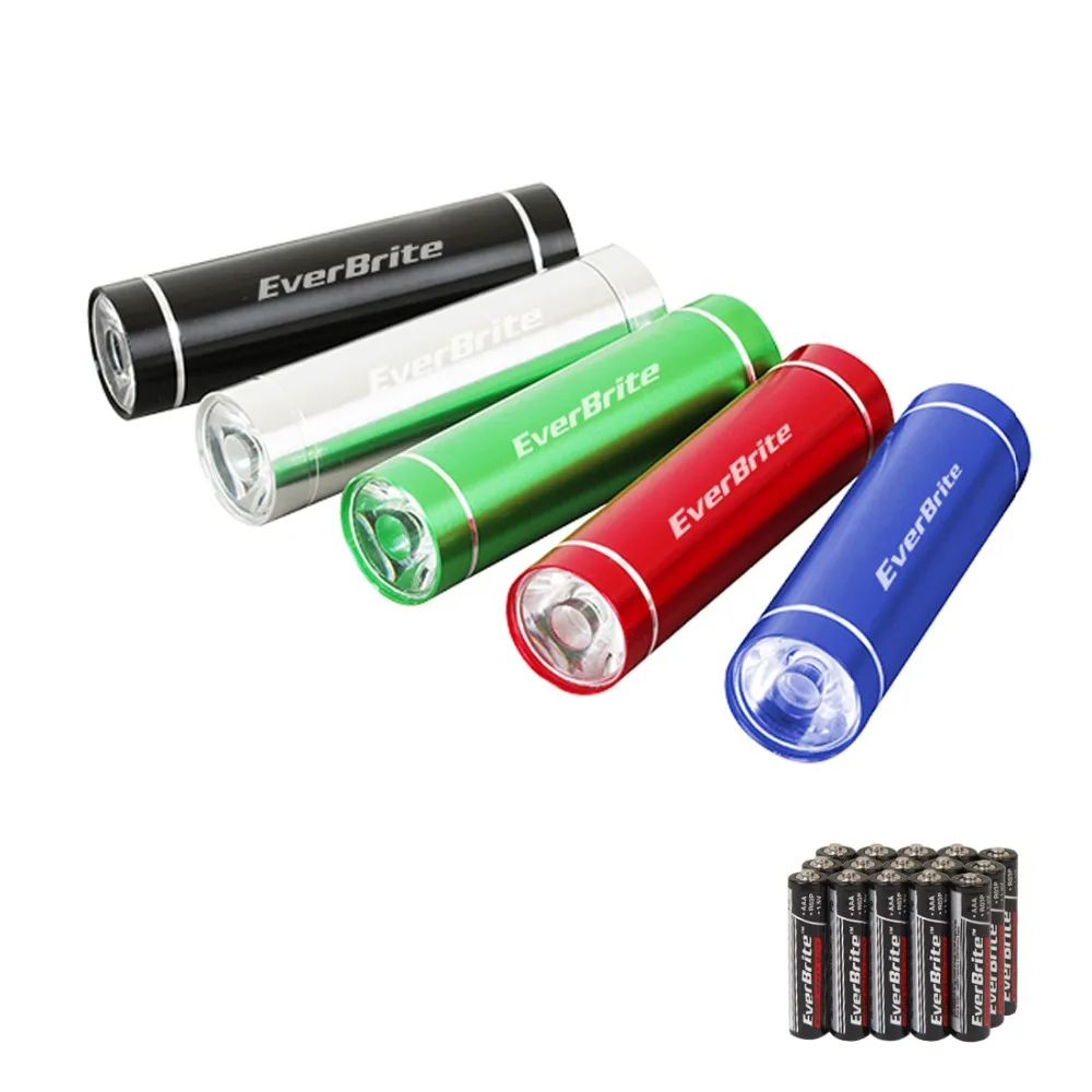 Everbrite светодиодный фонарик Фонарь мини ZOOMABLE Тактический Campling 5 шт./лот|led flashlight