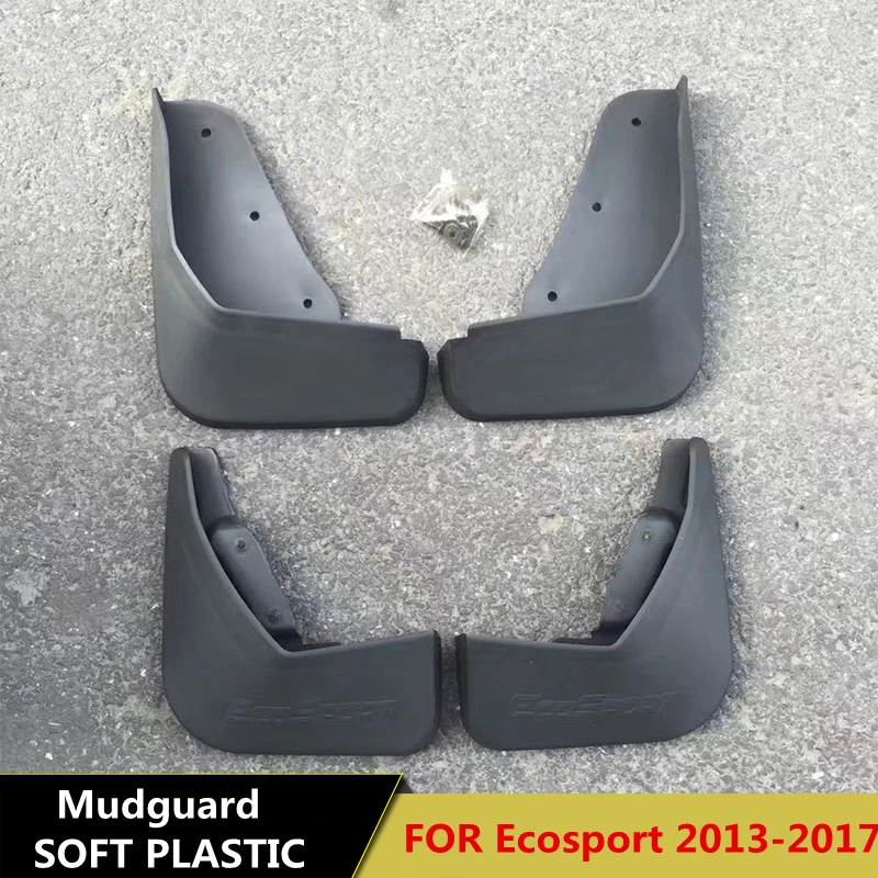 4 шт. брызговик для FORD Ecosport 2013 14 15 16 17 Брызговики автомобильные аксессуары набор