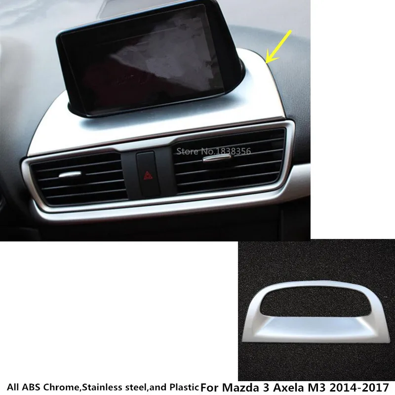Для Mazda 3 Axela M3 2014 2015 2016 2017 2018 2019 Автомобильная консоль центральное управление
