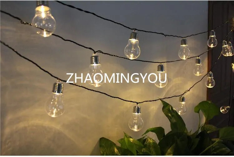 1 шт. уличная Водонепроницаемая гирлянсветильник на солнечной батарее 4 м 10