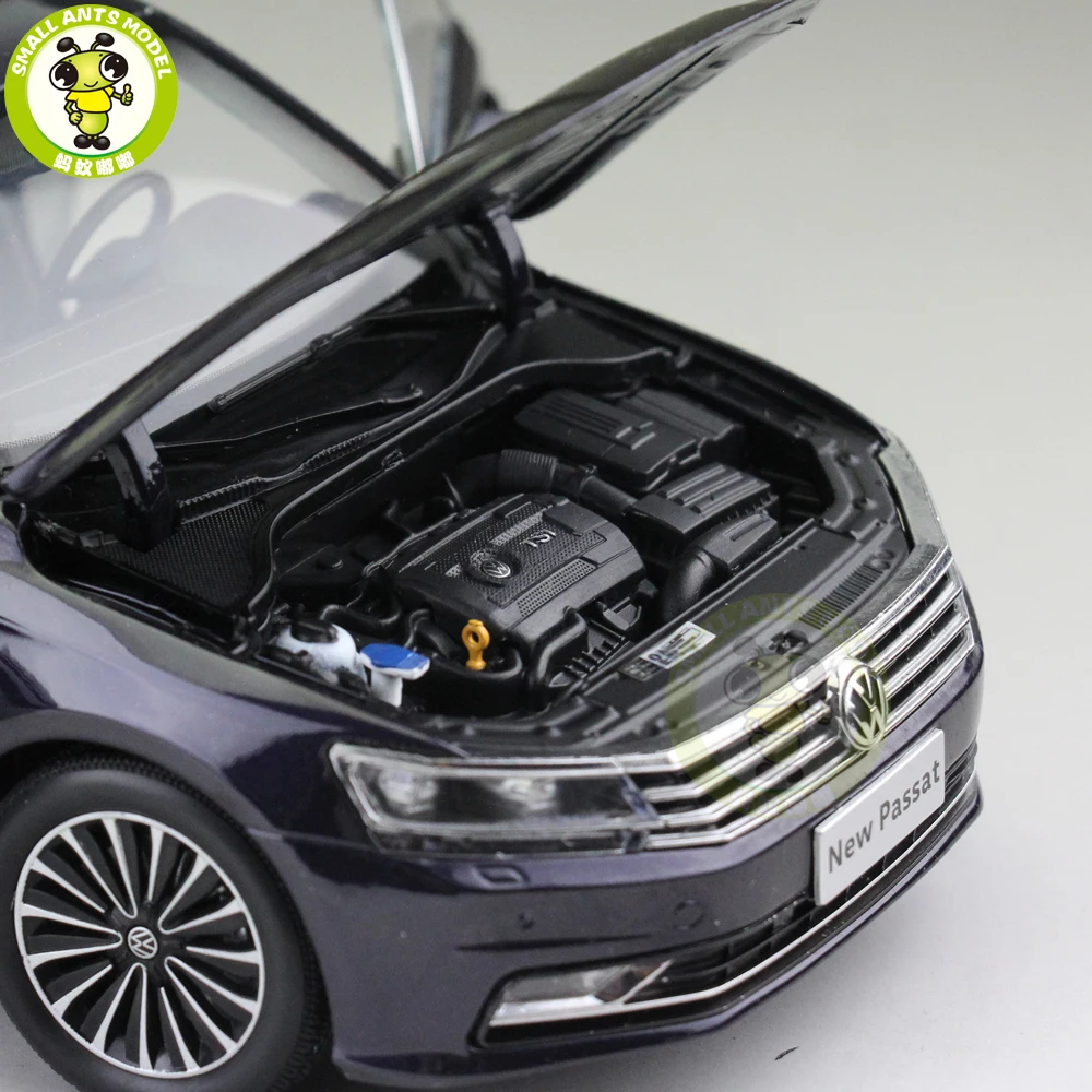 1/18 Passat литая модель автомобиля игрушки девочка мальчик Коллекция подарков на день рождения хобби фиолетовый цвет