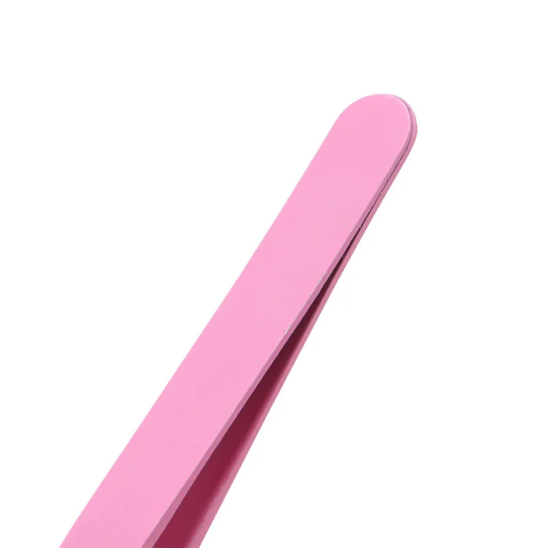 2 шт. розовый нержавеющая сталь прямые + изгиб щипцы для завивки ресниц Пинцет