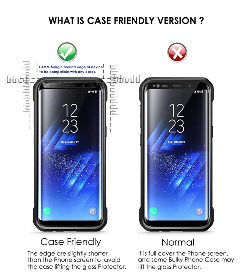 Чехол из закаленного стекла с изогнутыми краями для Samsung Galaxy S20 Ultra S10 Lite S9 Note 10 Plus
