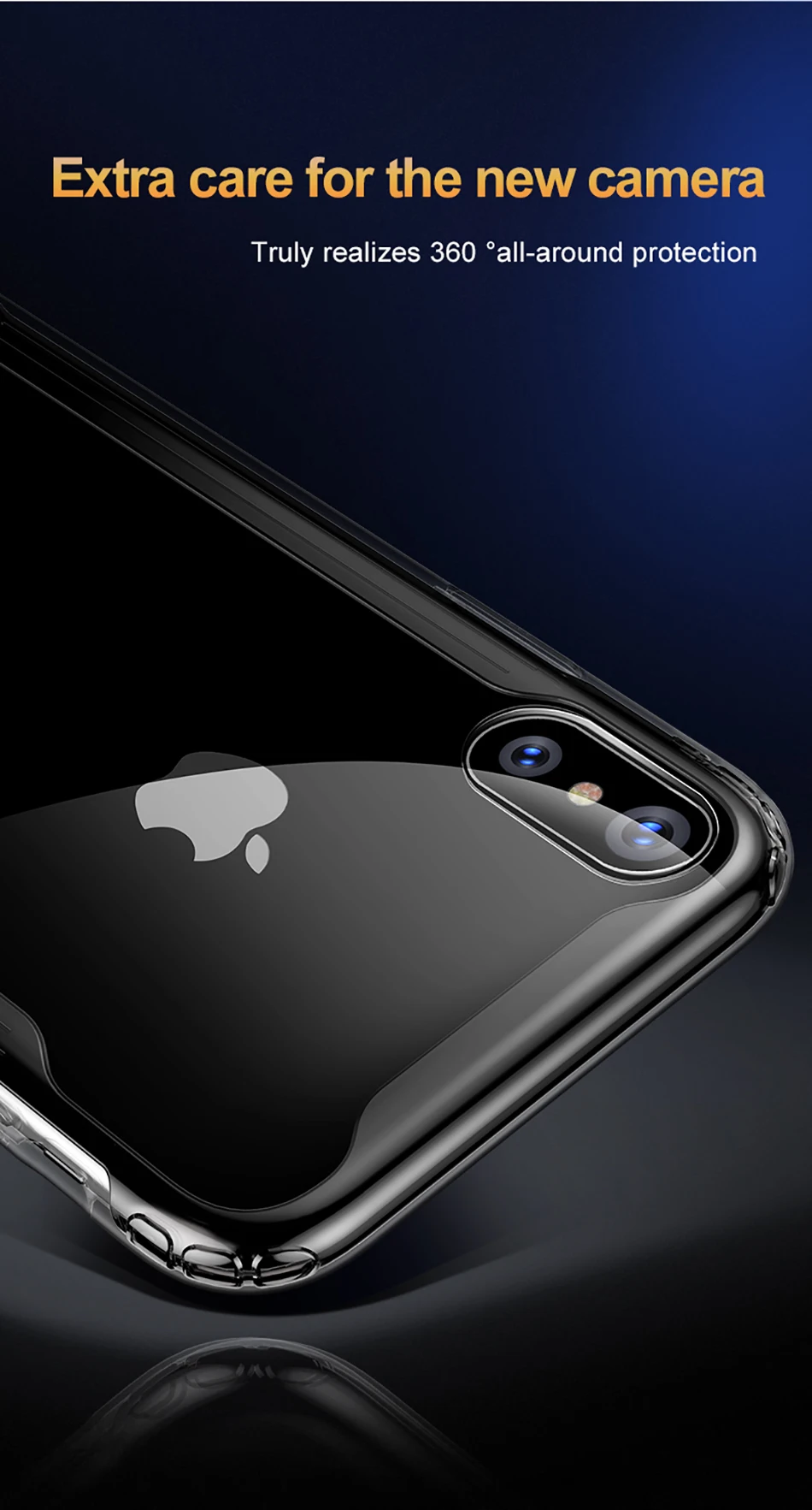 Baseus защитный чехол для телефона для iPhone Xs Max Xr X S R Xsmax роскошный мягкий защитный силиконовый из ТПУ задняя крышка для iPhone Funda