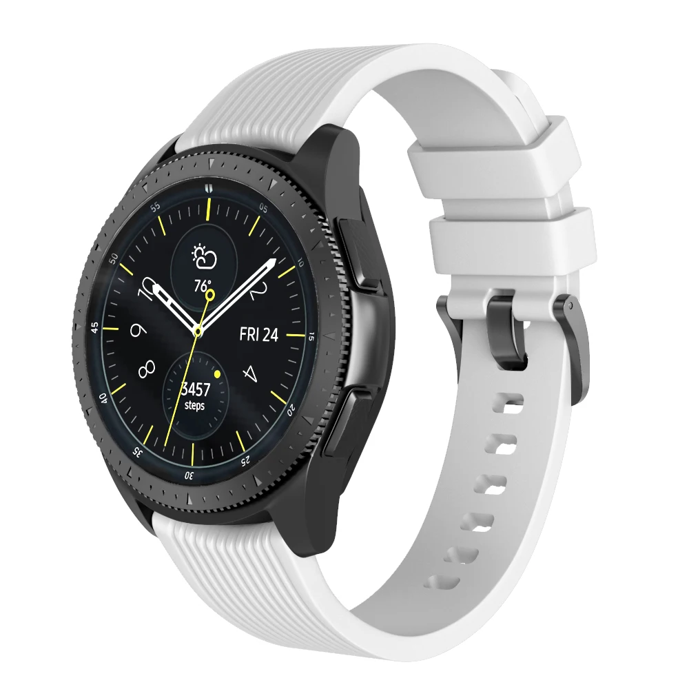Шестерни S3 Frontier ремешок для samsung Galaxy часы активное 2/46 мм 42 мм длина браслета huawei Watch gt amazfit ремешок Bip/20 мм/22 мм ремешок для наручных часов