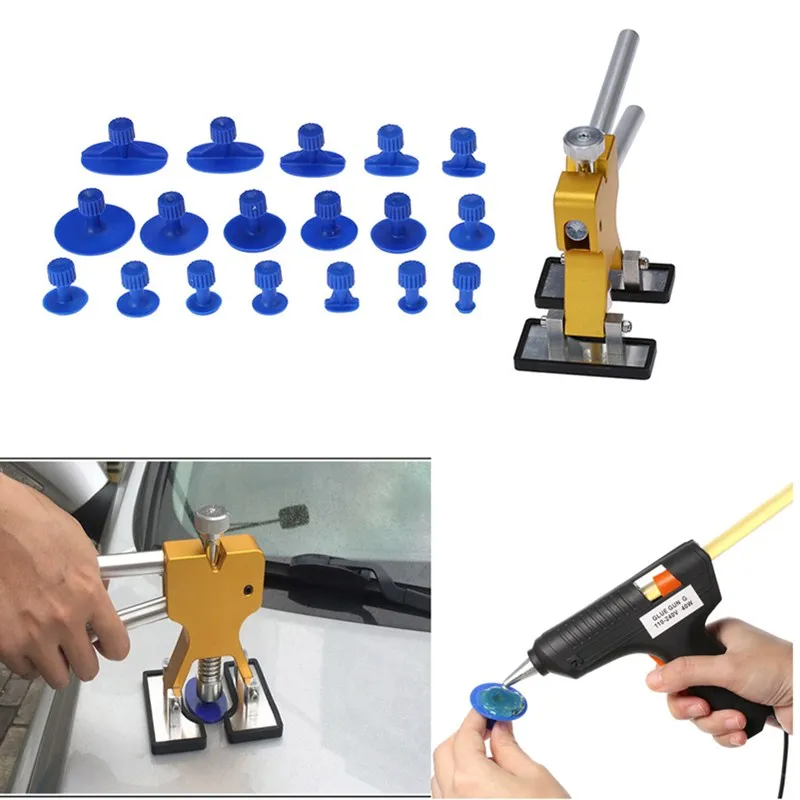 DWZ безболезненные Инструменты для ремонта вмятин вкладки инструмента правки