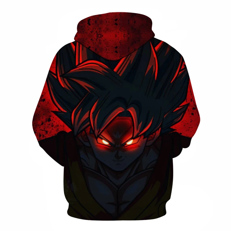 Новые толстовки Супер Saiyan Kid Goku Grow Fighting together пуловеры для мужчин и женщин верхняя