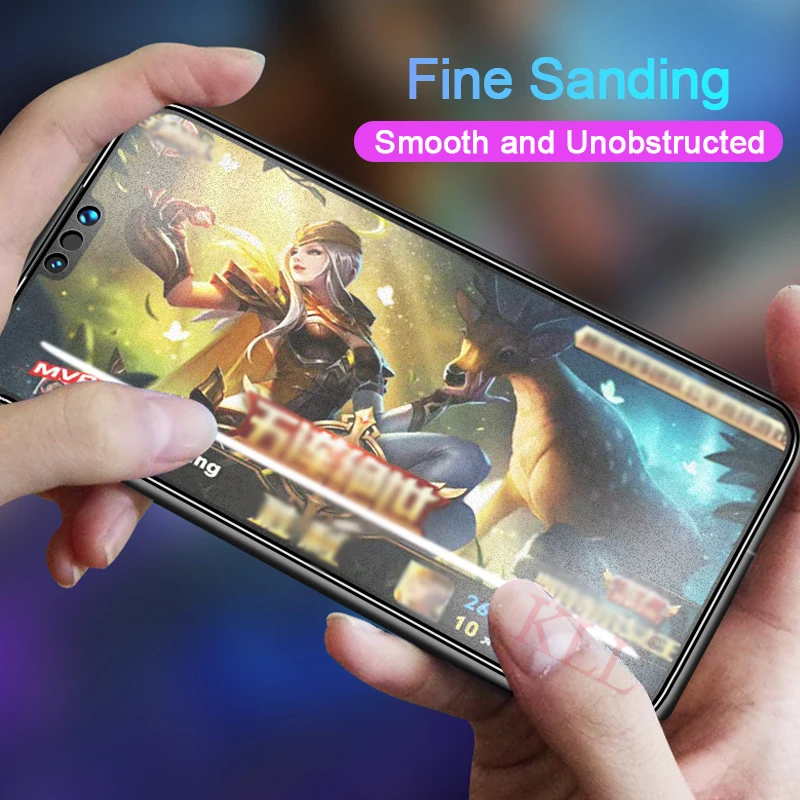 Матовое закаленное стекло без отпечатков пальцев для Huawei Honor 10 Lite 8X Max Play 8A View