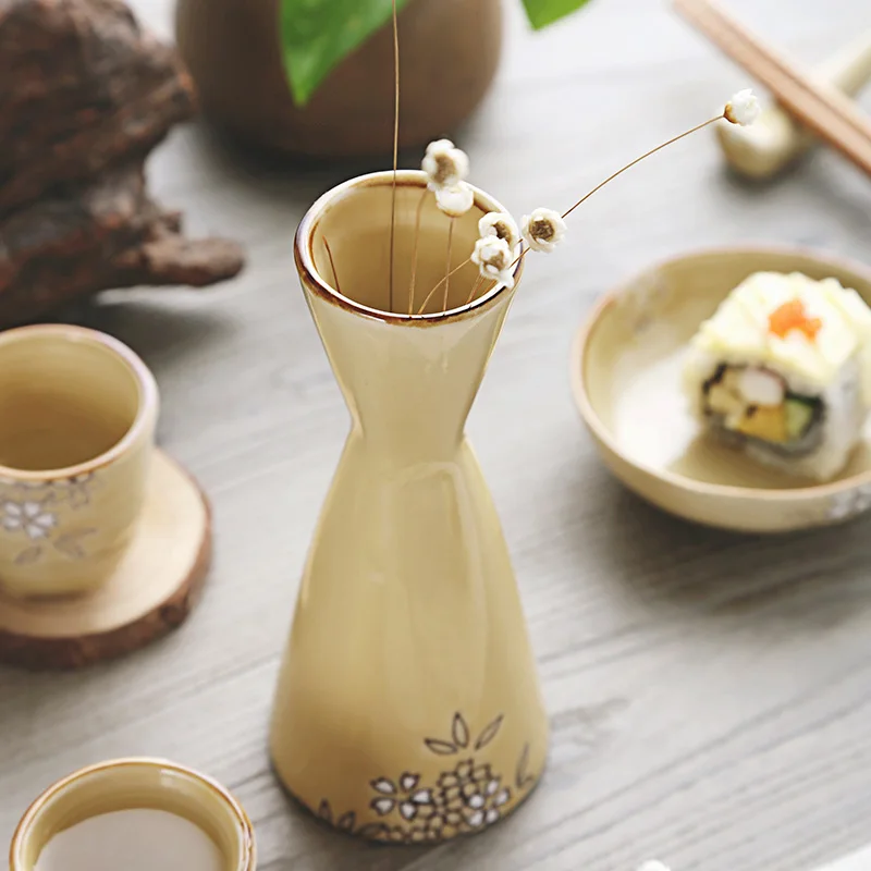 Керамическая посуда высокого качества нестандартные Цветочные расписанные