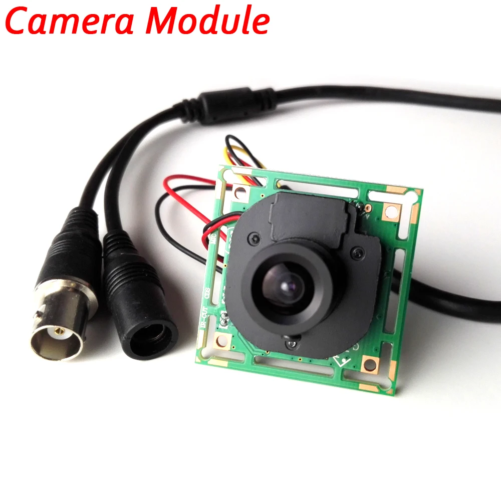 

700TVL CMOS Security Camera PCB Board Module with 3.6mm Lens IR CUT Filter