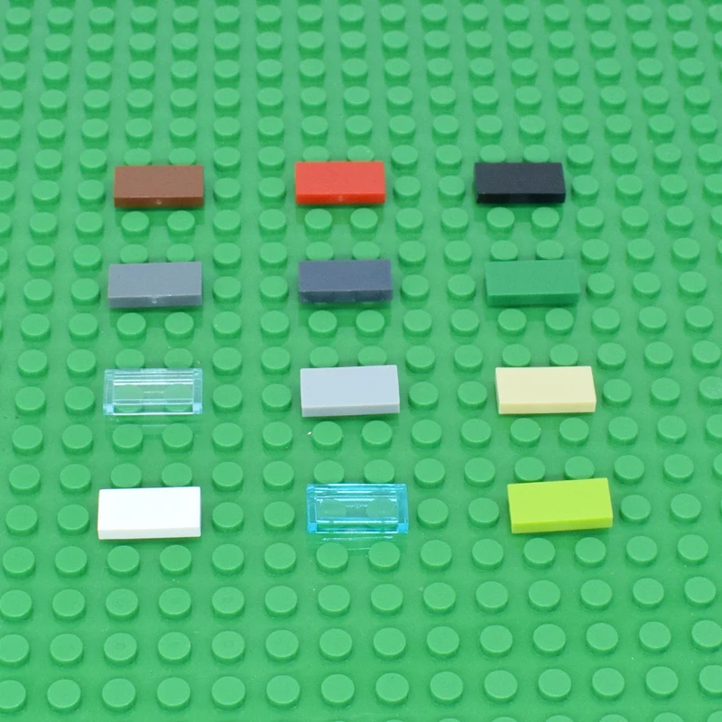 Moc плитка 1*2 3069 планшет DIY enlamten блоки кирпичи совместимые с детали для
