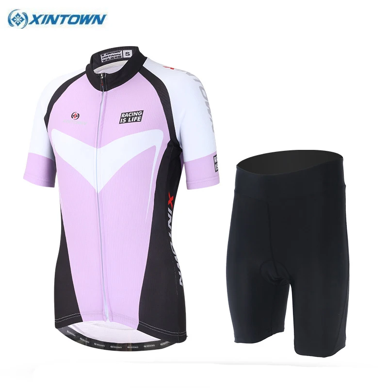 XINTOWN дышащая одежда велосипедные спортивные трикотажные изделия Женская