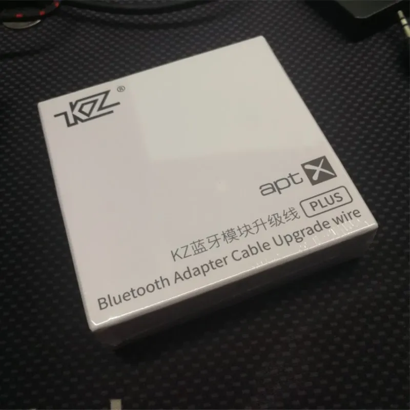 KZ Aptx MMCX Bluetooth кабель модуль беспроводной адаптер Съемный шнур IPX5 Водонепроницаемый для MMCX наушники Bluetooth наушники кабель