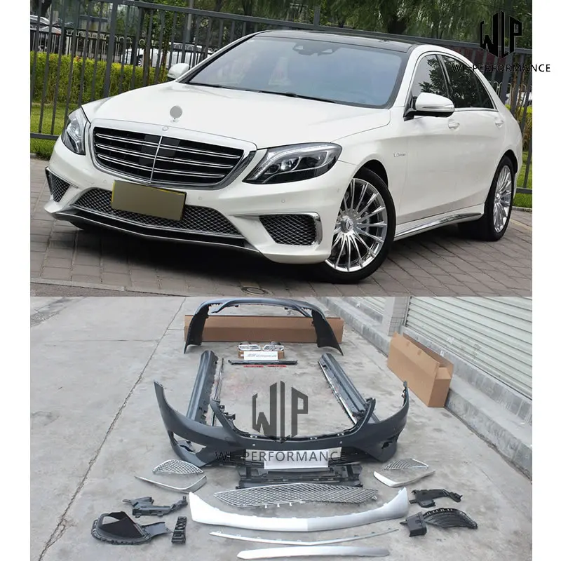 W222 S320 S400 S500 S600 полипропиленовые неокрашенные комплекты кузова автомобиля