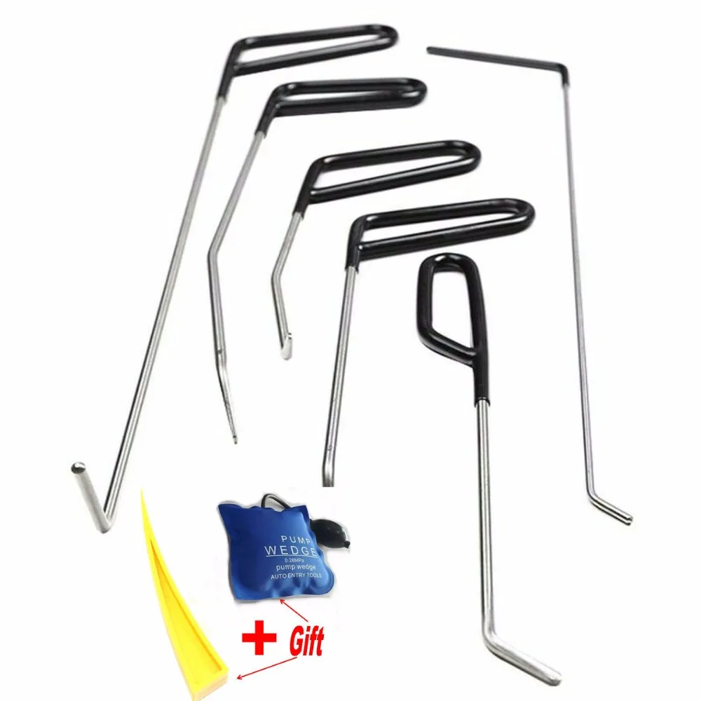 comprar Ferramentas De Gancho De Pdr Push Rods Ferramentas De Remoção De Dentes Paintless Dent Repair Tools Carro-corpo Kit De Reparação Bomba Cunha Dhl-tnt Frete Grátis