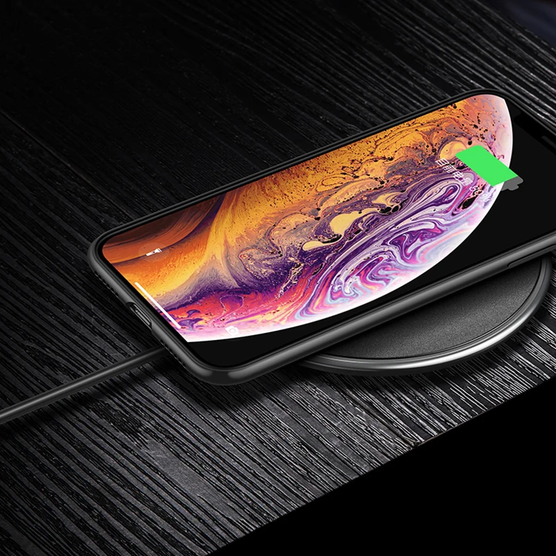 Пыленепроницаемые однотонные силиконовые чехлы для iphone 6 7 8 Plus модные