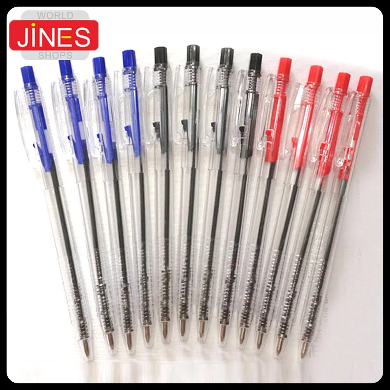 

20 Pieces/lot Ballpoint Pens 0.7mm Classic Ultralight Ball Point Office School Accessories Writing Pens School Supplies