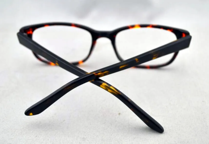 Оправа для очков мужчин и женщин винтажная квадратная оптическая линза из