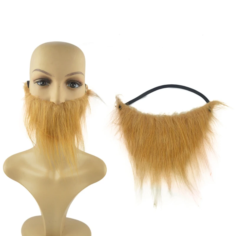 Забавная Мода поддельные арабские бороды борода ложная Маскировка маскарадный