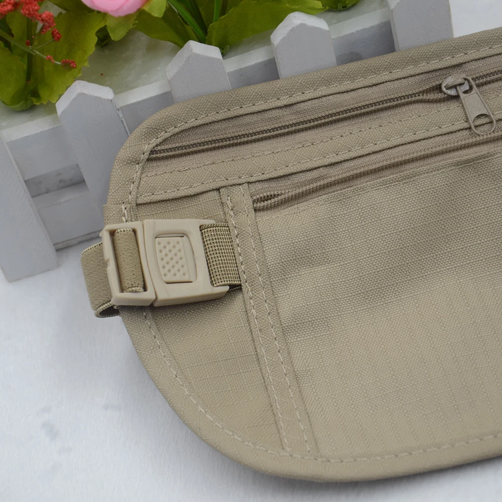 

Waist Belt Bag Travel Anti-theft Invisible Phone Passport Cash Pouch Funny Pack Money Belt Bag Hidden Security Wallet Gifts