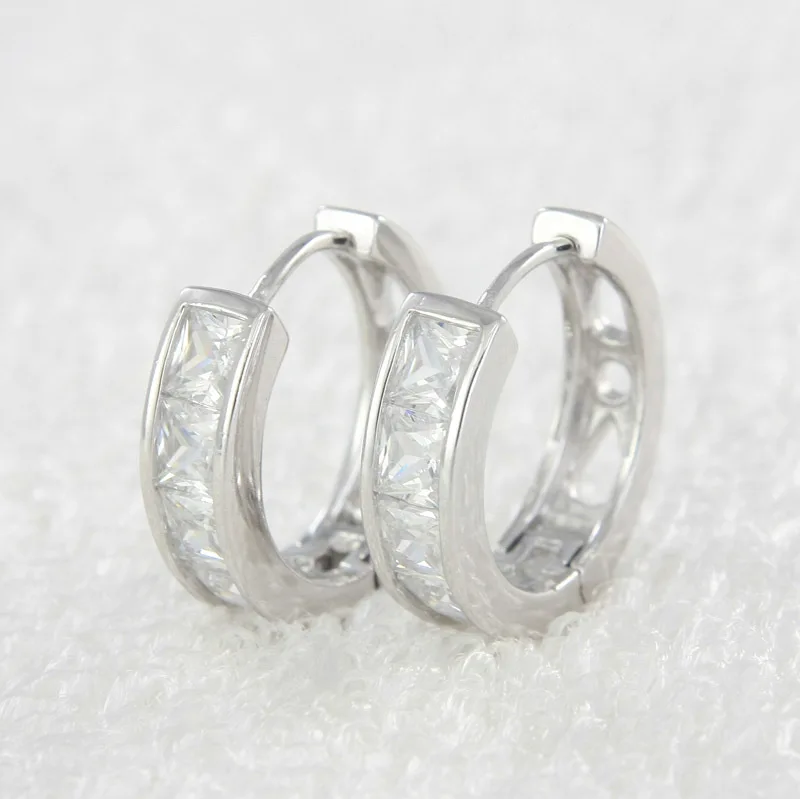 Женские серьги кольца с австрийским кристаллом|earrings for baby girls|earring setearrings girl |