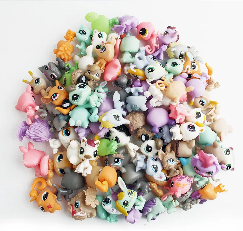 10pcs Mix Unicorn Cats Dogs Animals Eggs Party Gifts Toy Figures Ball Kawaii for Kids Baby Shower Decoration | Дом и сад
