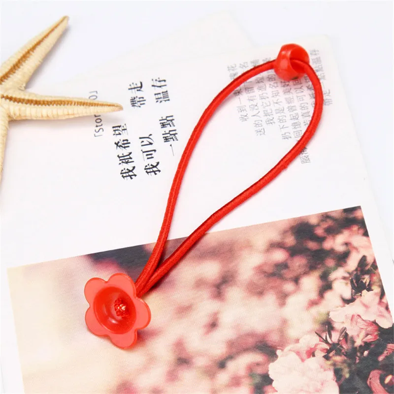 Модные эластичные резинки для волос девочек 30 шт. Цветочная повязка сделай сам