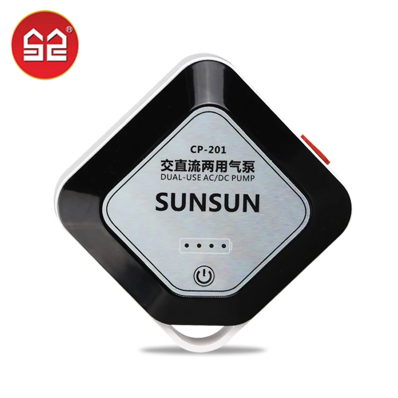 Кислородный насос для аквариума SUNSUN 1 5 Вт с одним отверстием или двойным