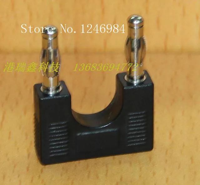 

[SA] М соединитель для благовоний с четырьмя двойными банановыми штекерами, короткая черная стандартная Банановая штепсельная вилка -- 50 шт./лот