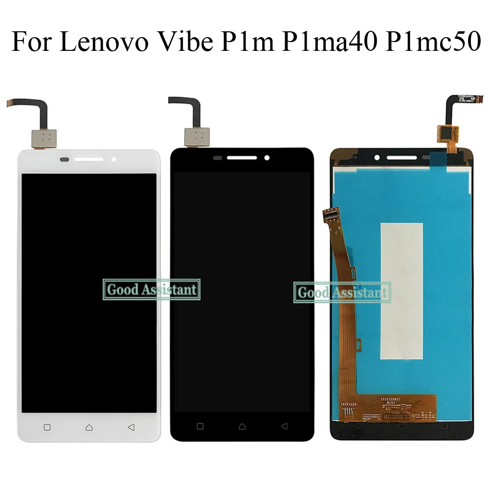 Высококачественный черный/белый 5 0 дюймов новый для Lenovo Vibe P1m P1ma40 P1mc50 сенсорный