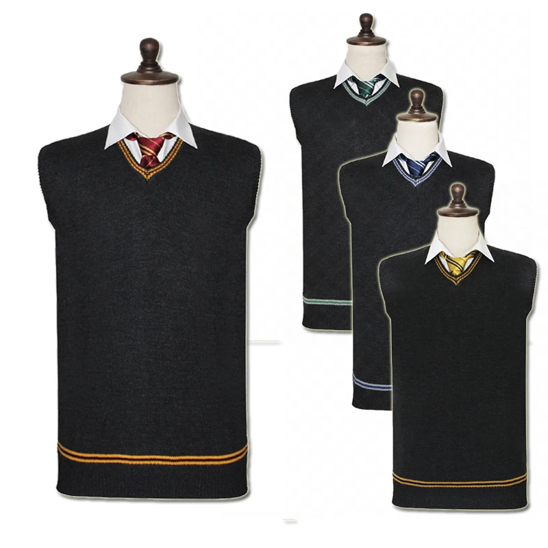 Milky Way Ravenclaw Слизерин Hufflepuff Gryffindor свитер Харри с v образным вырезом Фильм Косплей