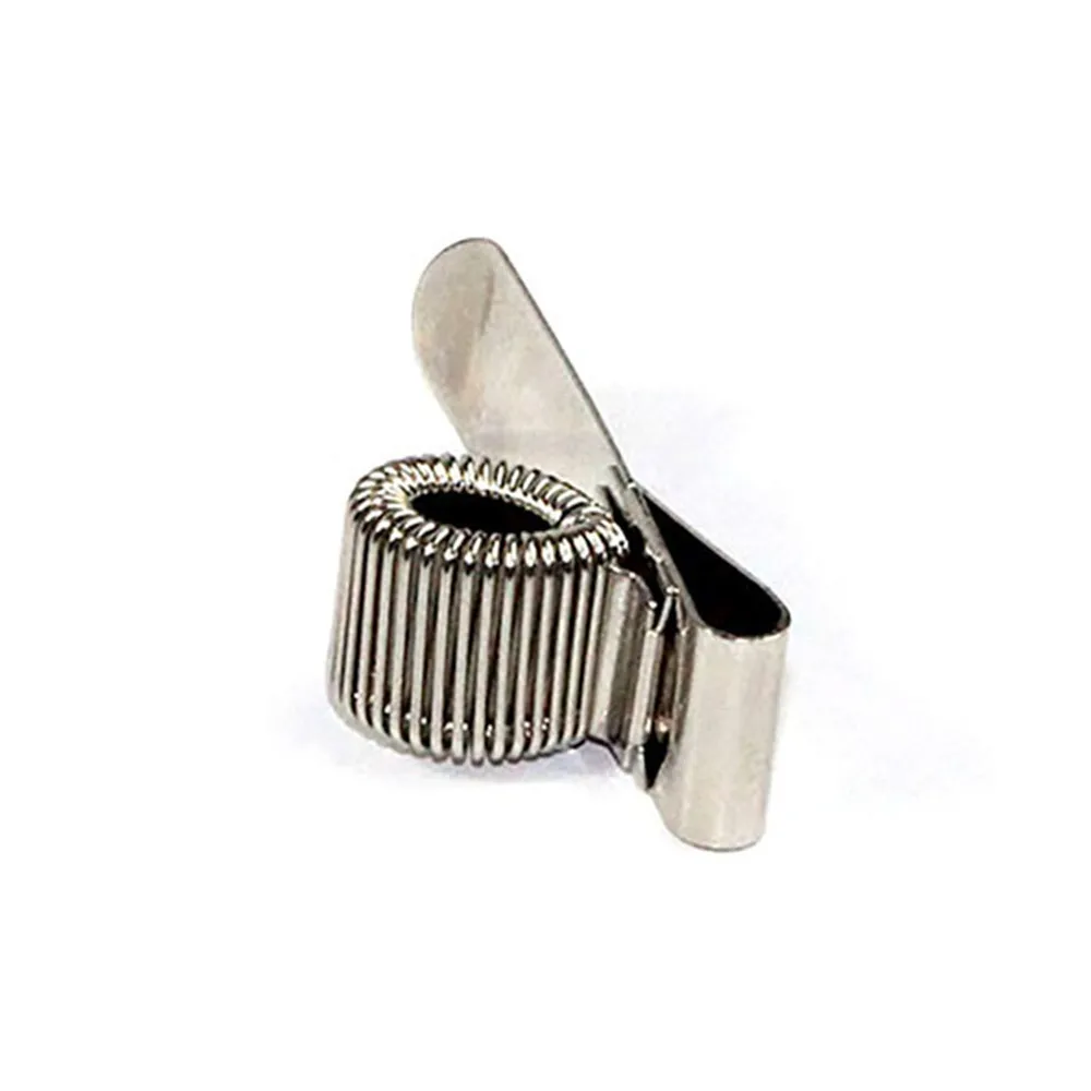 Металлический держатель для пружина ручек с одним отверстием Портативный