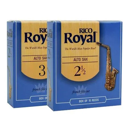 Бесплатная доставка RICO Royal Alto Eb Sax Reeds Strength 2 5 # 3 0 синяя коробка из 10 | Спорт и