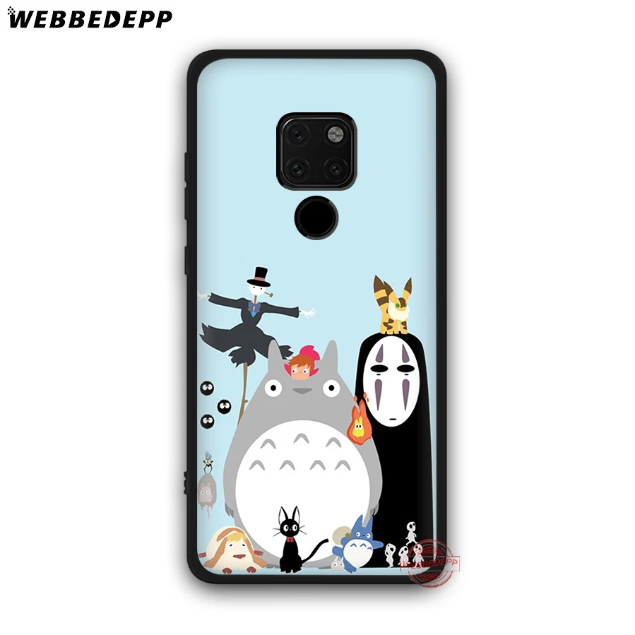 WEBBEDEPP Hayao Miyazaki Film Soft Case for Huawei Mate 30 10 20 Pro Lite Nova 2i 3 3i 4 5i 2 Cases | Мобильные телефоны и