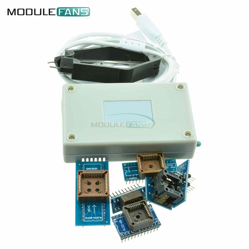 TL866 TL866A TL886CS Programmer Device USB Eprom Flash BIOS 6 Adapter PLCC IC Extractor Universal ICSP Serial Interface PIC MCU |