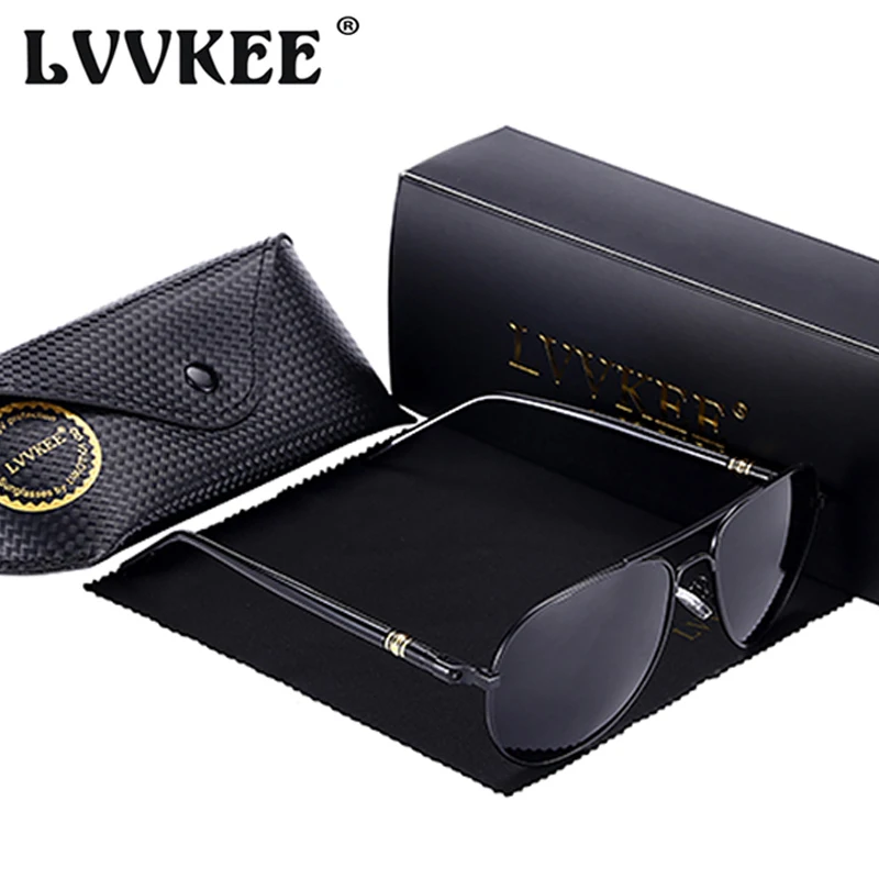 Солнцезащитные очки LVVKEE Мужские поляризационные для вождения UV400|fashion sun