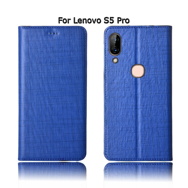 Чехол-книжка ручной работы из натуральной кожи для lenovo K5 S5 K5s Pro Play K520 с магнитной подставкой
