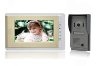 600tvl 7 inch screen wired intercom video door phone
