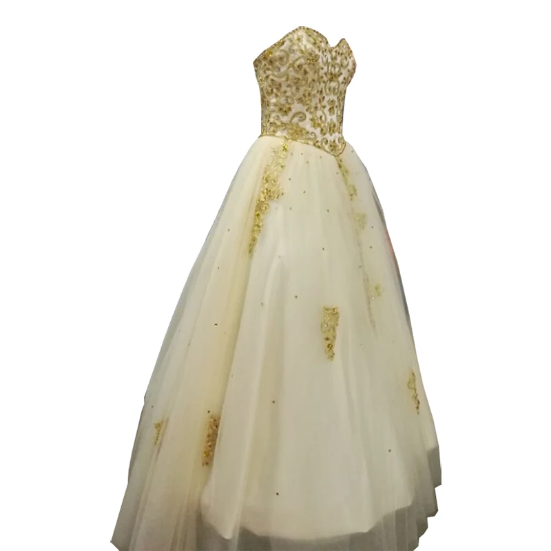 Винтажное красное платье цвета шампанского бальное 2018 золотистое кружевное