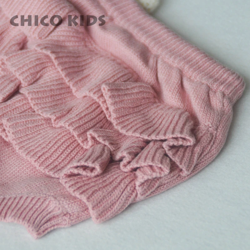Baby Boys Girls Knitted Cotton PP Shorts W/ Ruffles &amp 3 colors Infant Balls shorts Bloomers | Детская одежда и обувь