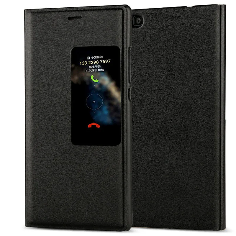 Huawei P8 кожаный чехол флип телефон Чехол Ascend Coque Para Капа для роскошный сумка