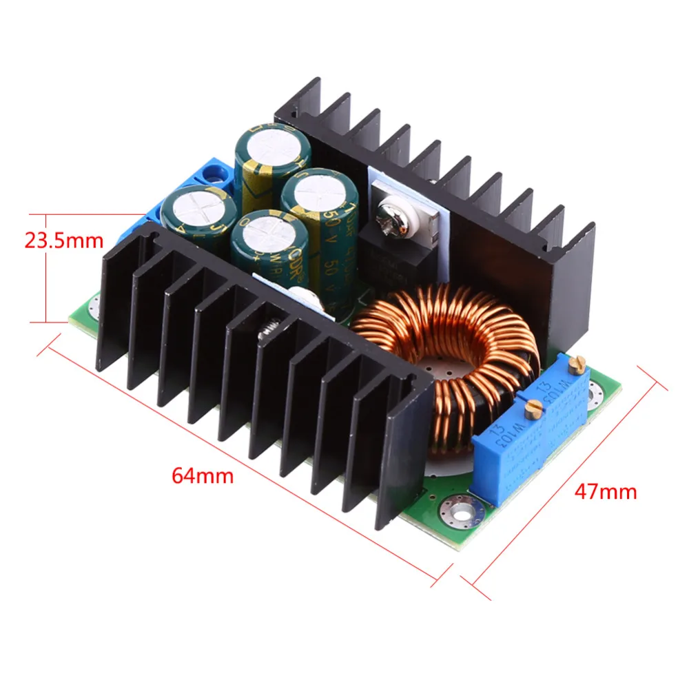 300W DC Шаг вниз Регулируемый Питание модуль понижающего Напряжение 7V 40V до 0 8 V 28V